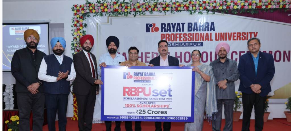 Teacher Honor Ceremony held at Rayat Bahra Professional University